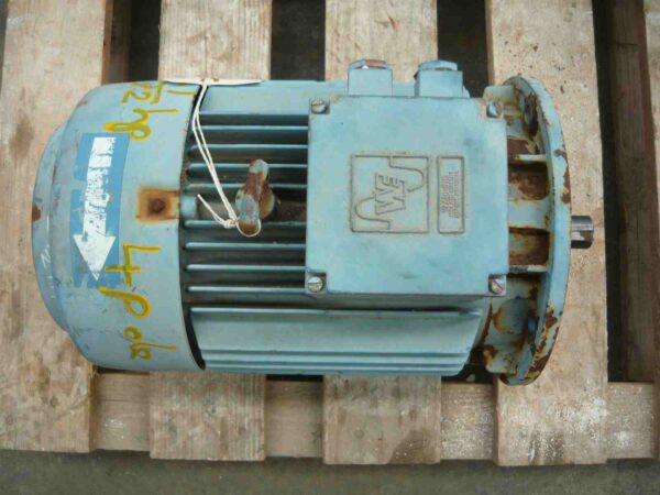 Photo of WESTERN ELECTRIC 5.5HP 3 PHASE 4 POLE ELECTRIC MOTOR