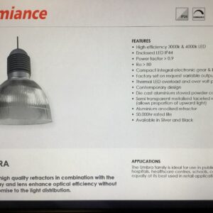 Photo of LUMIANCE UMBRA UNUSED 27WATT LED LIGHTS