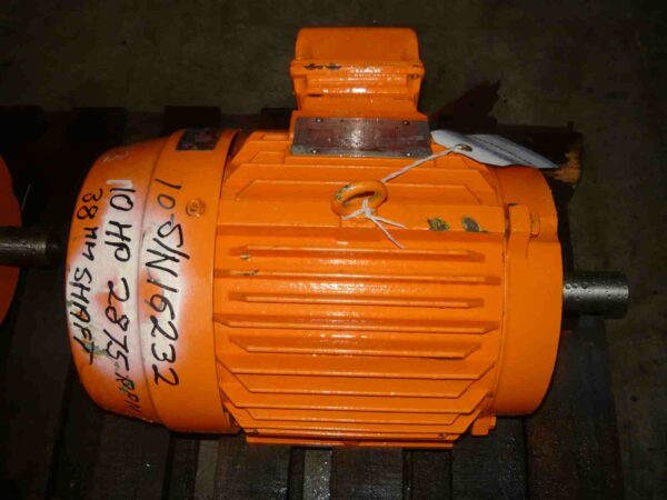 Photo of TOSHIBA 10HP 3 PHASE 2 POLE ELECTRIC MOTOR