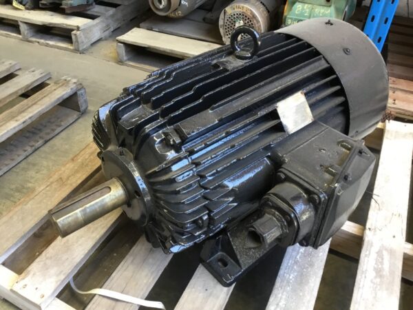 Photo of G E C 60HP 3 PHASE 4 POLE ELECTRIC MOTOR