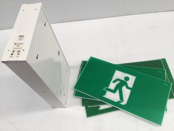 Photo of UNUSED CLEVERTRONICS JUMBO 40M LED EXIT SIGN