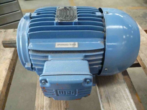 Photo of WEG 3HP 3 PHASE 4 POLE ELECTRIC MOTOR