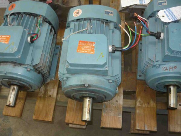 Photo of ASEA 10HP 3 PHASE 4 POLE ELECTRIC MOTOR