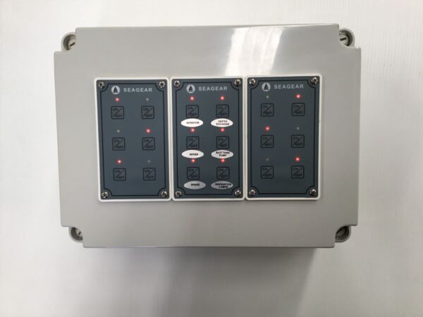 Photo of SEAGEAR WATERPROOF MARINE SOLID STATE 6 GANG TOUCH PAD SWITCH