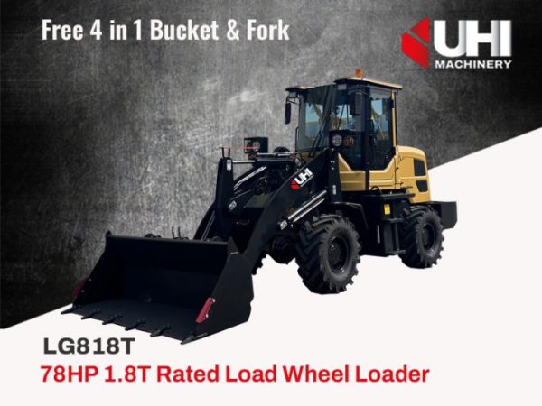 Photo of NEW UHI LG818T WHEEL LOADER