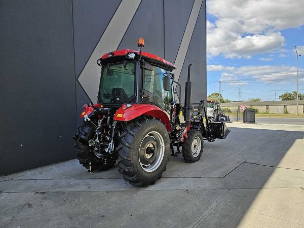 Photo of NEW UHI T554C 55HP CAB TRACTOR WITH 7 ATTACHMENTS