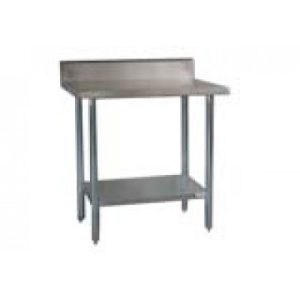 Photo of CATERSALES STAINLESS STEEL SPLASH BACK BENCH 600MM