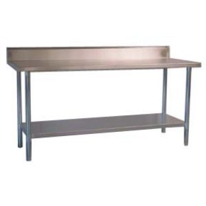 Photo of CATERSALES STAINLESS STEEL SPLASH BACK BENCH 1500MM