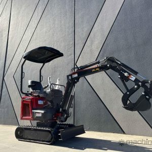 Photo of NEW UHI 1TON MINI EXCAVATOR WITH 9 ATTACHMENTS