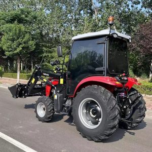 Photo of NEW UHI T454C 45HP CAB TRACTOR WITH 7 ATTACHMENTS