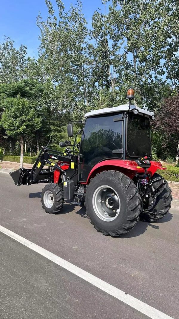 Photo of NEW UHI T454C 45HP CAB TRACTOR WITH 7 ATTACHMENTS