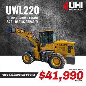 Photo of NEW UHI UWL220 WHEEL LOADER