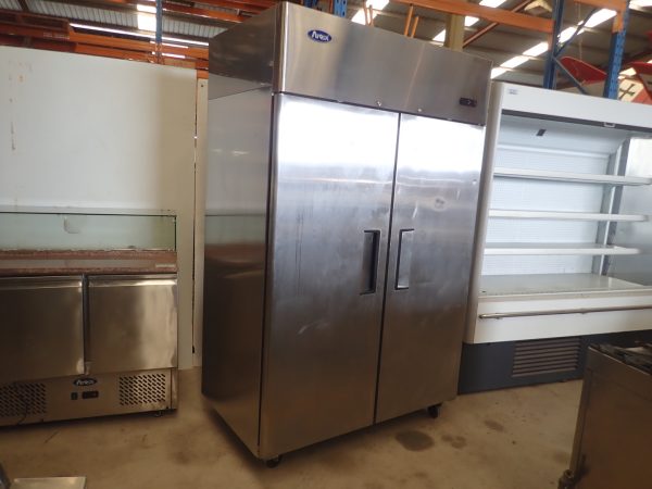 Photo of 2 DOOR STAINLESS STEEL CAFE STORAGE FRIDGE