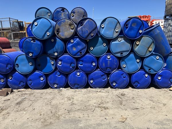 Photo of BLUE PLASTIC 200 LITRE DRUMS