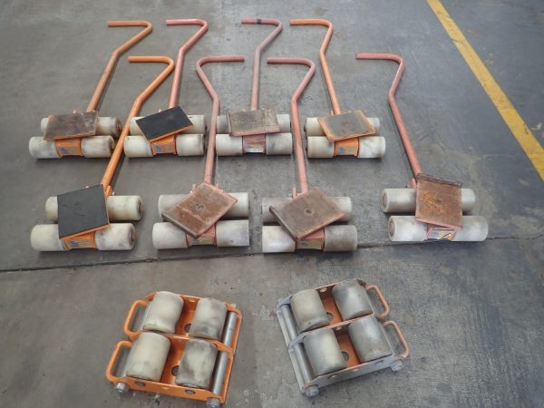 Photo of PACIFIC 4TON SWIVEL LOAD ROLLER'S WITH HANDLE
