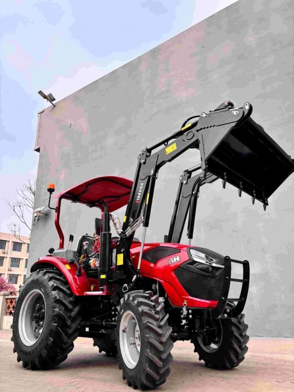 Photo of NEW UHI 65HP OPEN CAB TRACTOR WITH 7 ATTACHMENTS