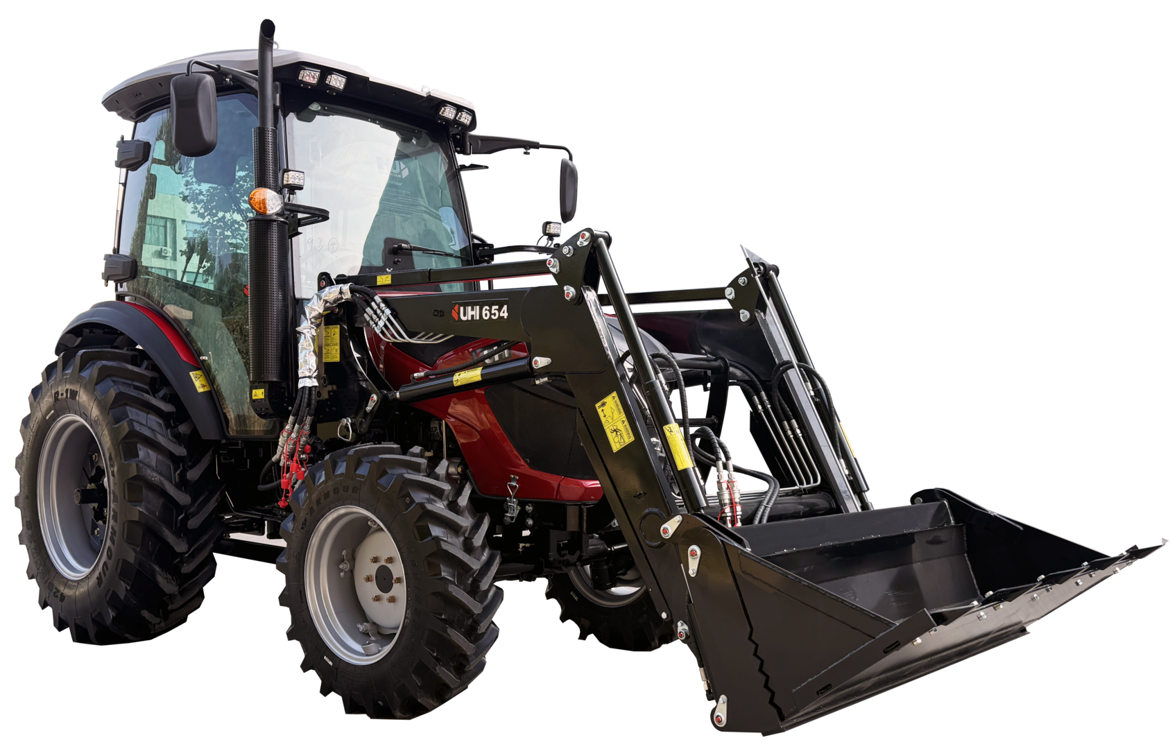 Photo of NEW UHI T654 PLUS 65HP TRACTOR WITH 7 ATTACHMENTS