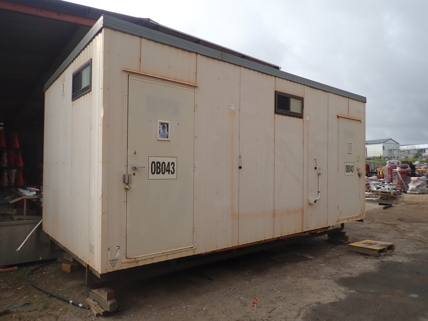 Photo of TRANSPORTABLE MALE/FEMALE ABLUTION UNIT.