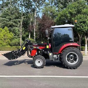 Photo of NEW UHI T454C 45HP CAB TRACTOR WITH 7 ATTACHMENTS