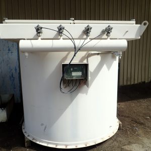 Photo of EMI REVERSE PULSE 1500CFM DUST EXTRACTOR ON STAND