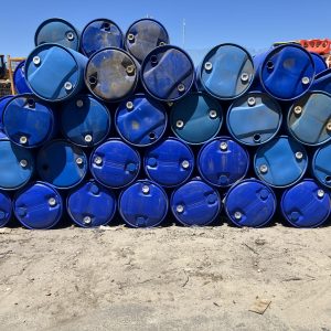 Photo of BLUE PLASTIC 200 LITRE DRUMS