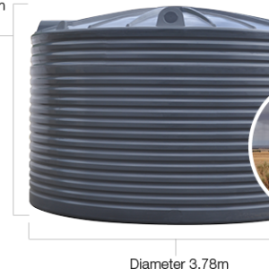 000LITRE RAIN WATER TANK